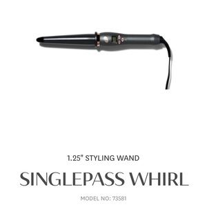 T3 1.25” Singlepass Whirl Styling Wand